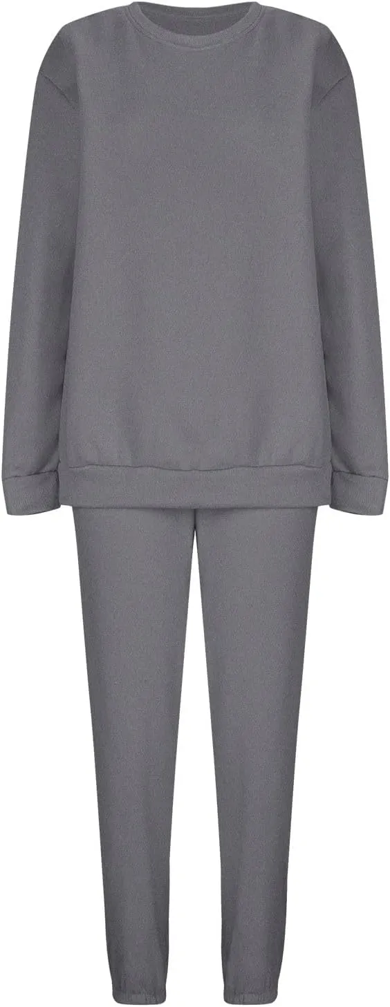 2 Piece Sets for Women Fashion Tracksuit Casual Long Sleeve Sweatshirt Sweatpants Suit Loungewear Sets