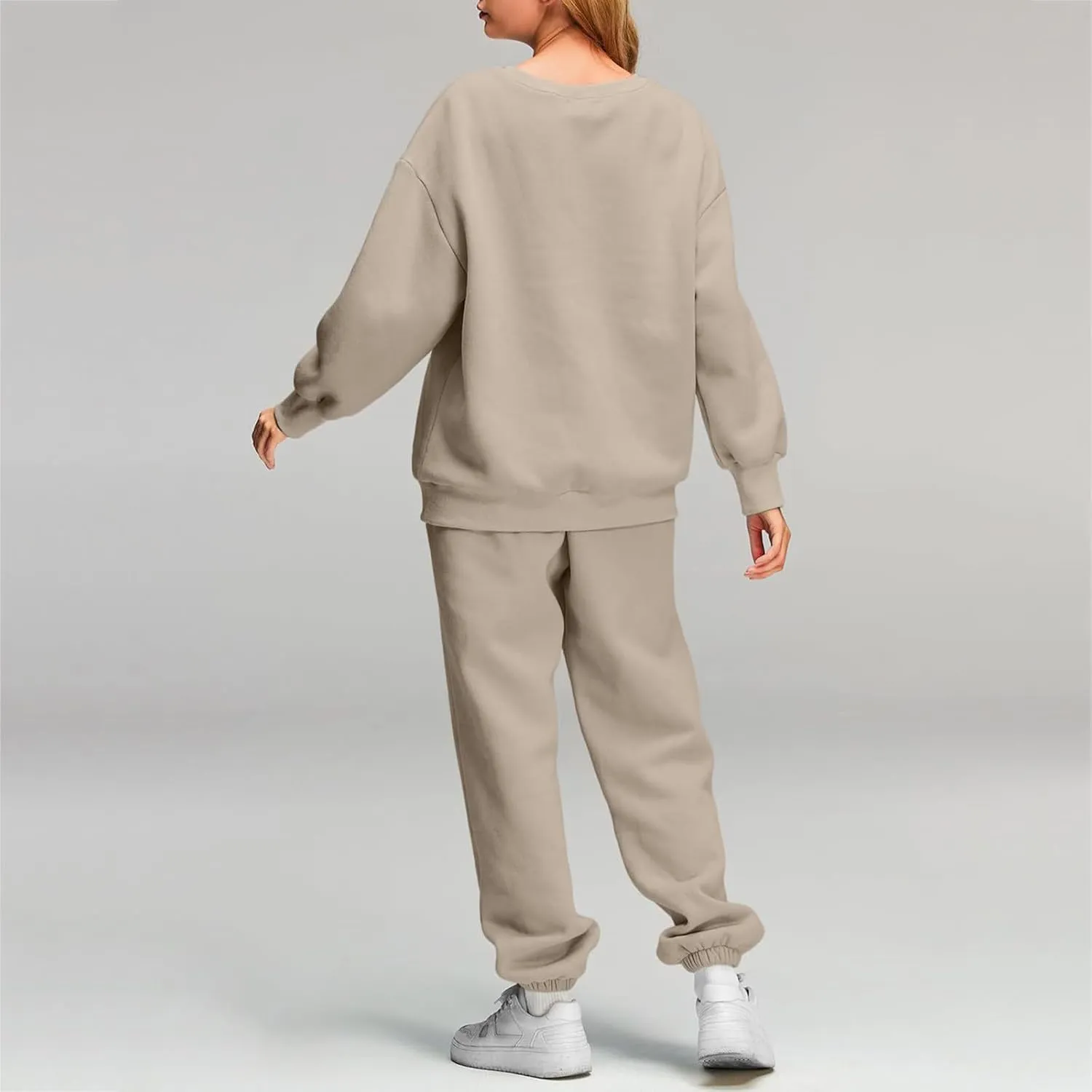 2 Piece Sets for Women Fashion Tracksuit Casual Long Sleeve Sweatshirt Sweatpants Suit Loungewear Sets