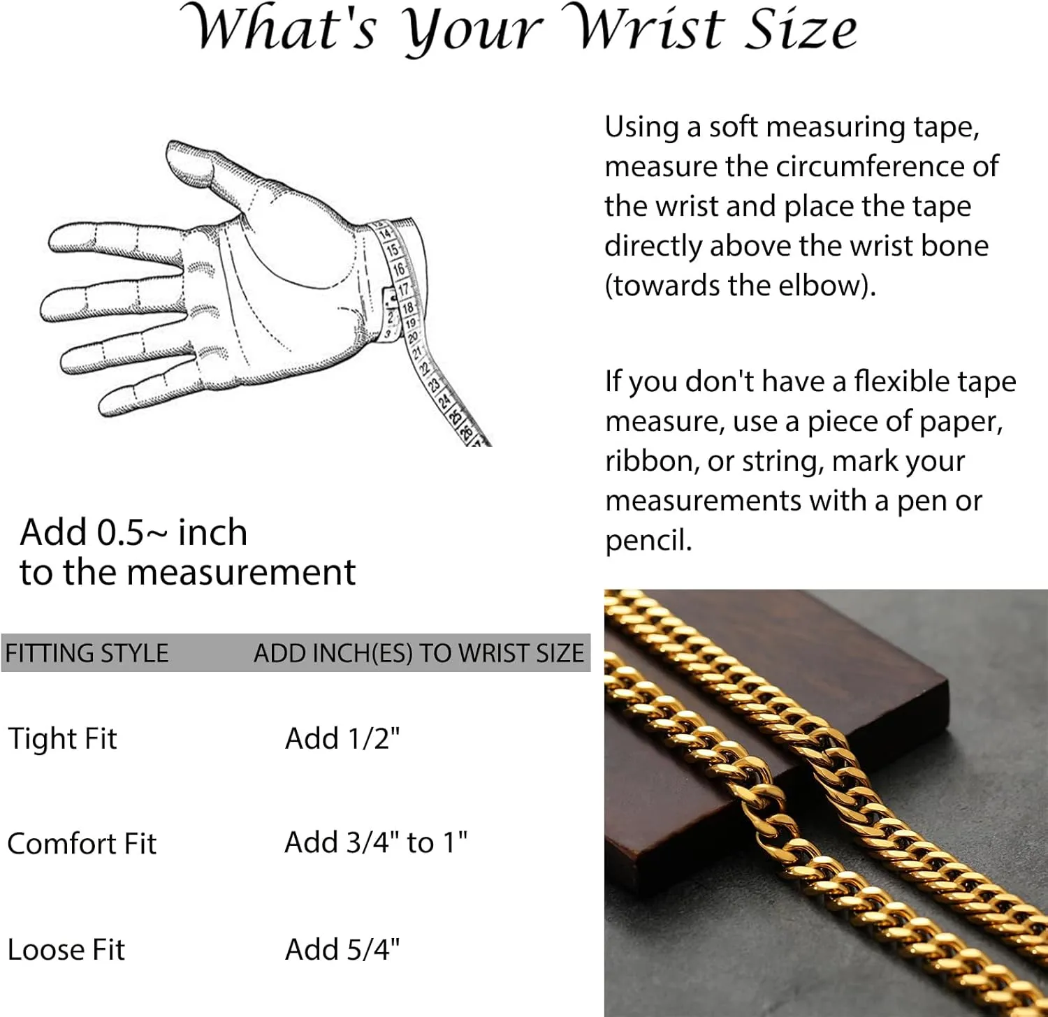 2Pcs Stainless Steel Bracelets for Men Gold Silver Cuban Link Figaro Rope Chain Bracelet Set Curb Width Sturdy Bracelet 7.5/8.3/9 Inches Jewelry Gifts for Dad Boyfriend Husband
