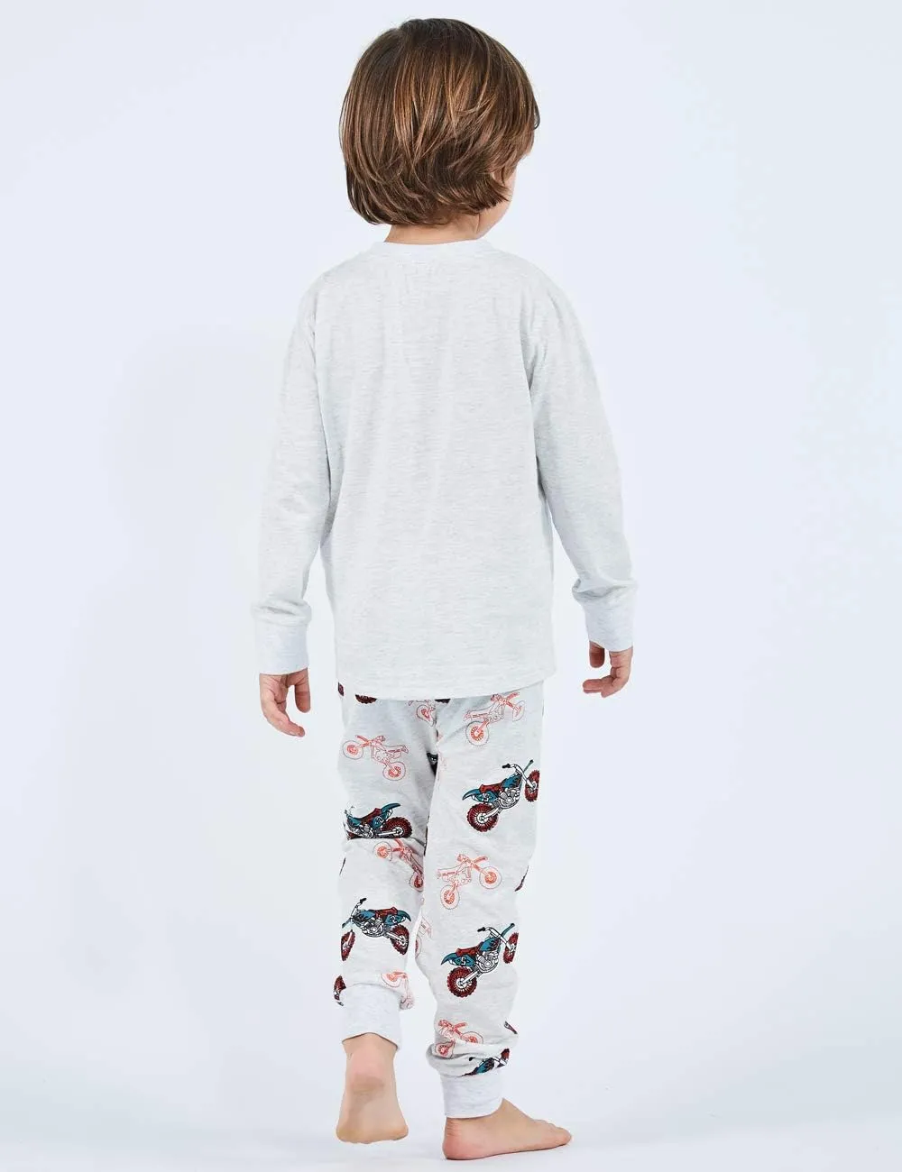 A&J DESIGN Cotton Printed Pajamas for 2-14 Years Kids, 2-Piece Pjs Set