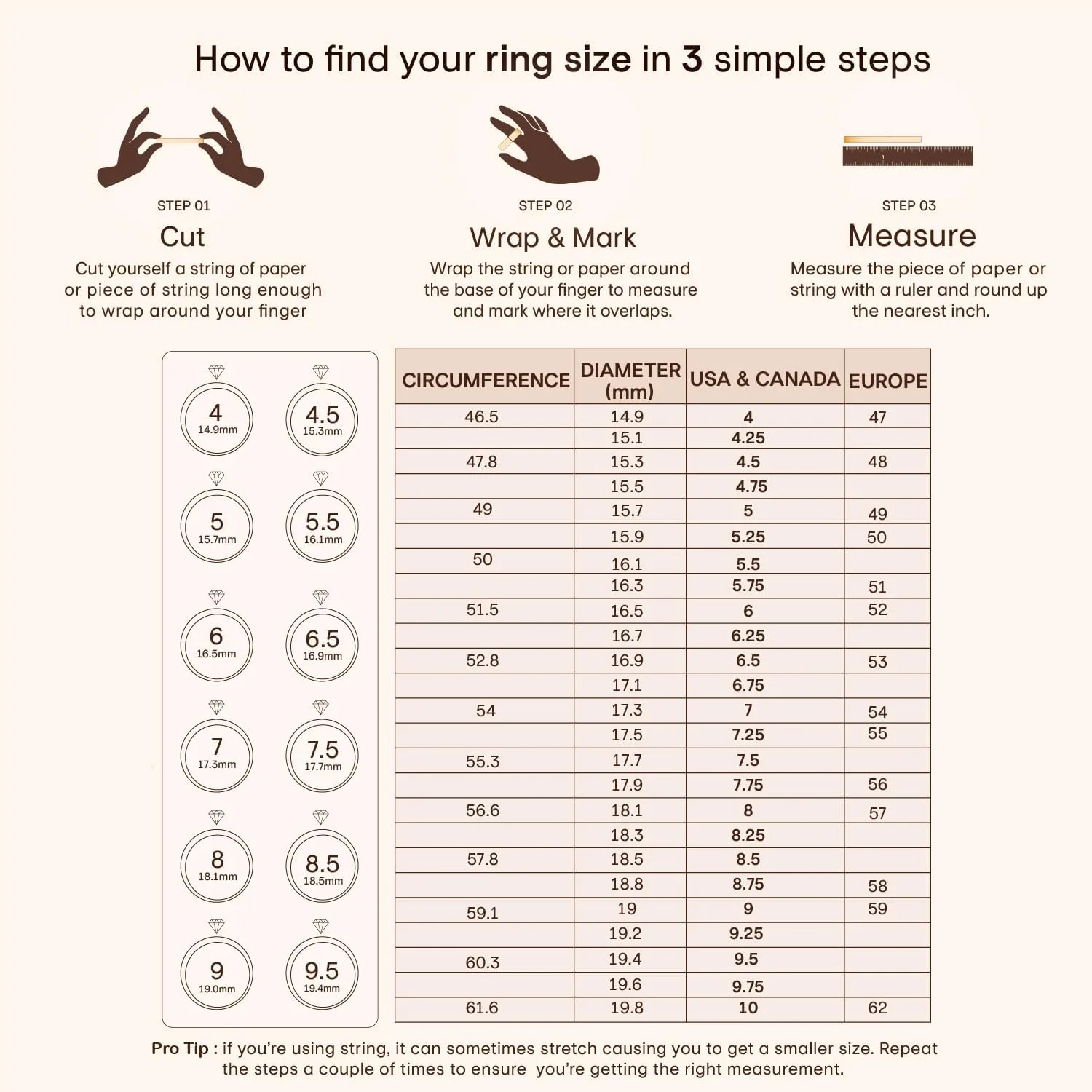 AFFY Set of 3 Pastel Rainbow Baguette Band Ring Anniversary Eternity Band Cubic Zirconia Crystal Wedding Cocktail Fashion Luxury Jewelry for Women