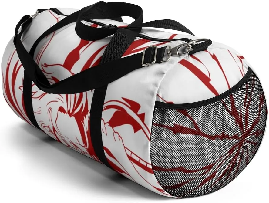 Anime Gym Bag for Women Men - Large Capacity Waterproof Workout Fitness Travel Sports Bags Fashion Street Camping Expandable Carry On Duffle Bag For Couple (BL22) PTY