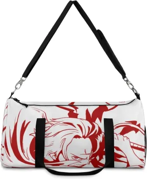 Anime Gym Bag for Women Men - Large Capacity Waterproof Workout Fitness Travel Sports Bags Fashion Street Camping Expandable Carry On Duffle Bag For Couple (BL22) PTY
