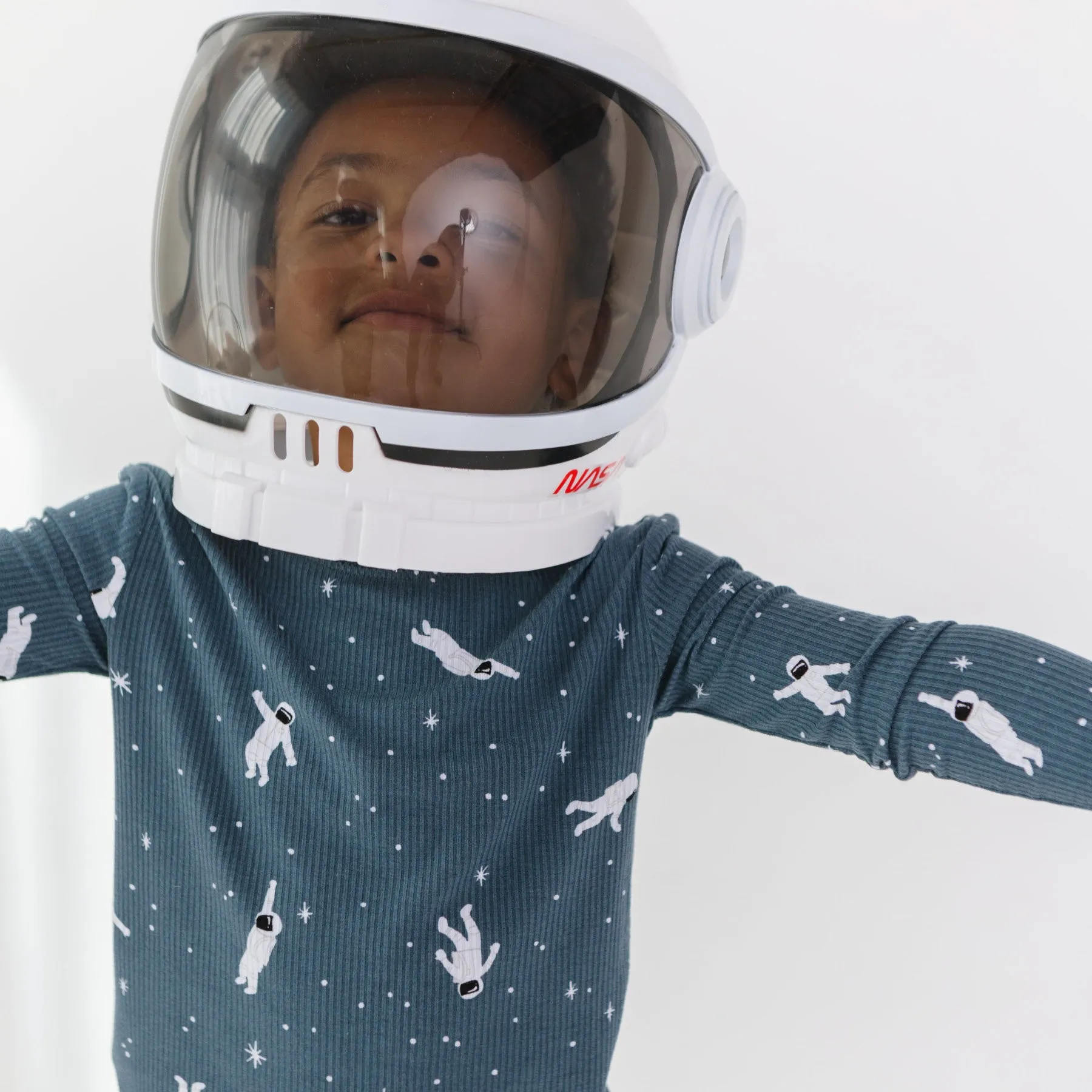 Astronauts Small Ribbed Two-Piece Set