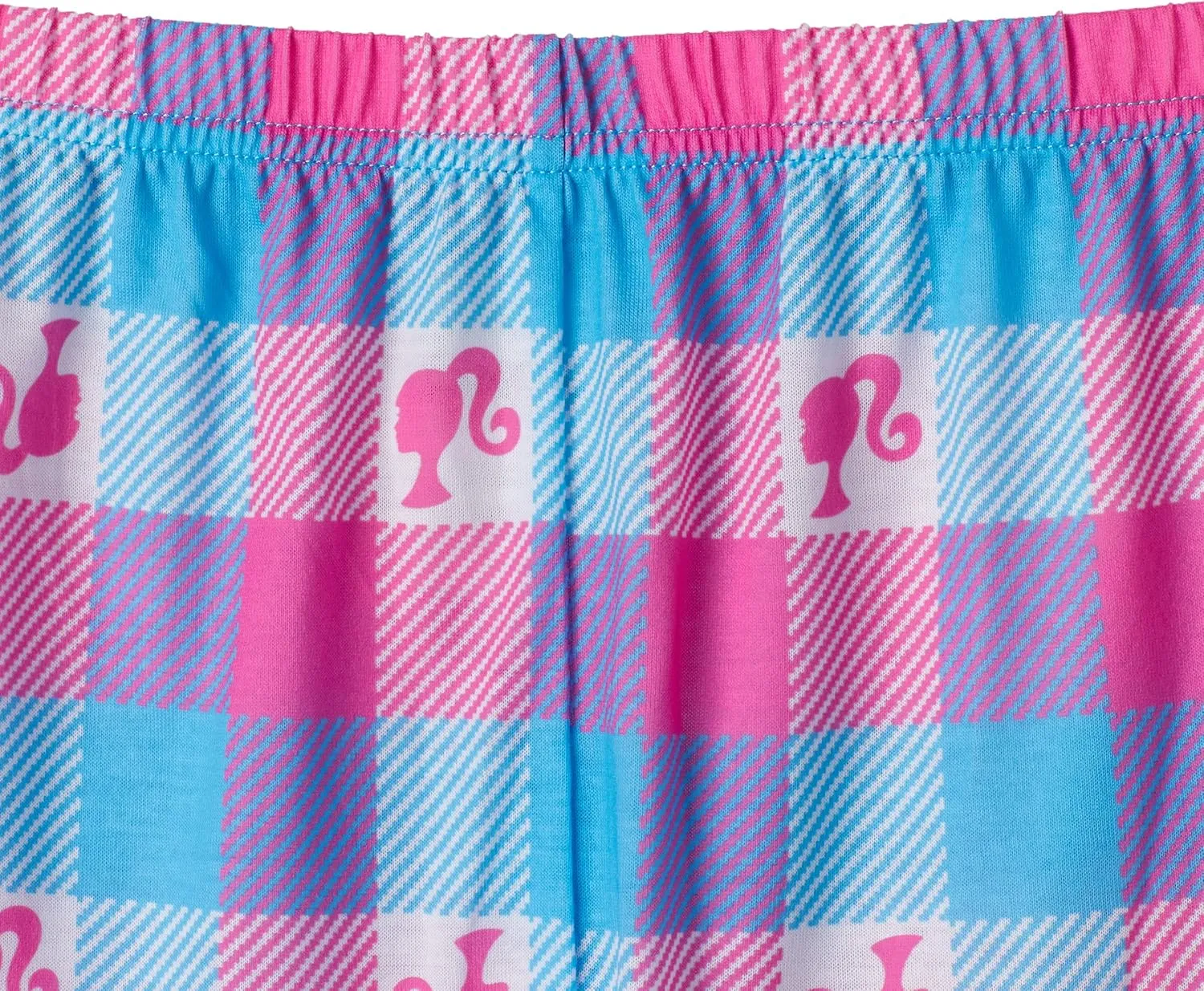 Barbie Girls Pajama Pants and Sleep Shirt Sets for Kids 4 Piece Sleepwear Set for Girls