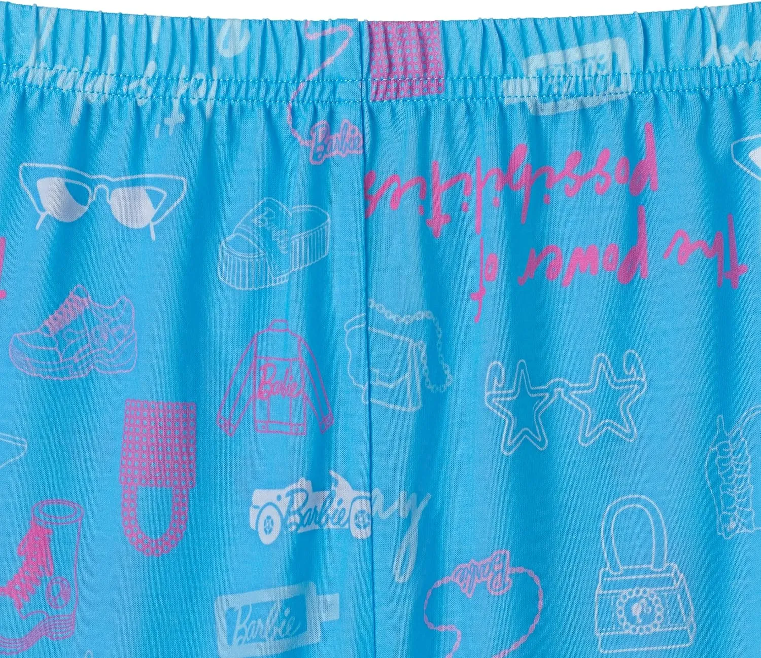 Barbie Girls Pajama Pants and Sleep Shirt Sets for Kids 4 Piece Sleepwear Set for Girls