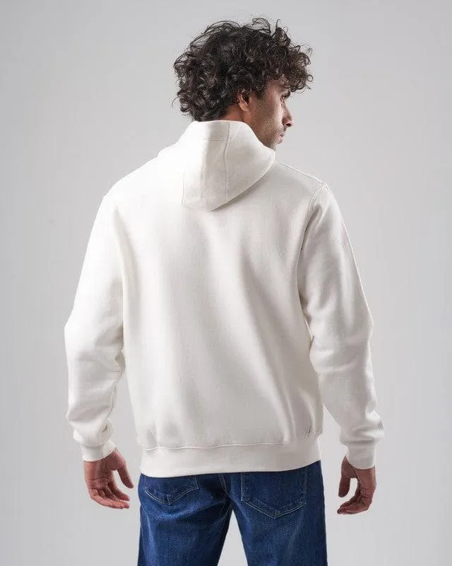 BASIC HOODIE  - OFF WHITE