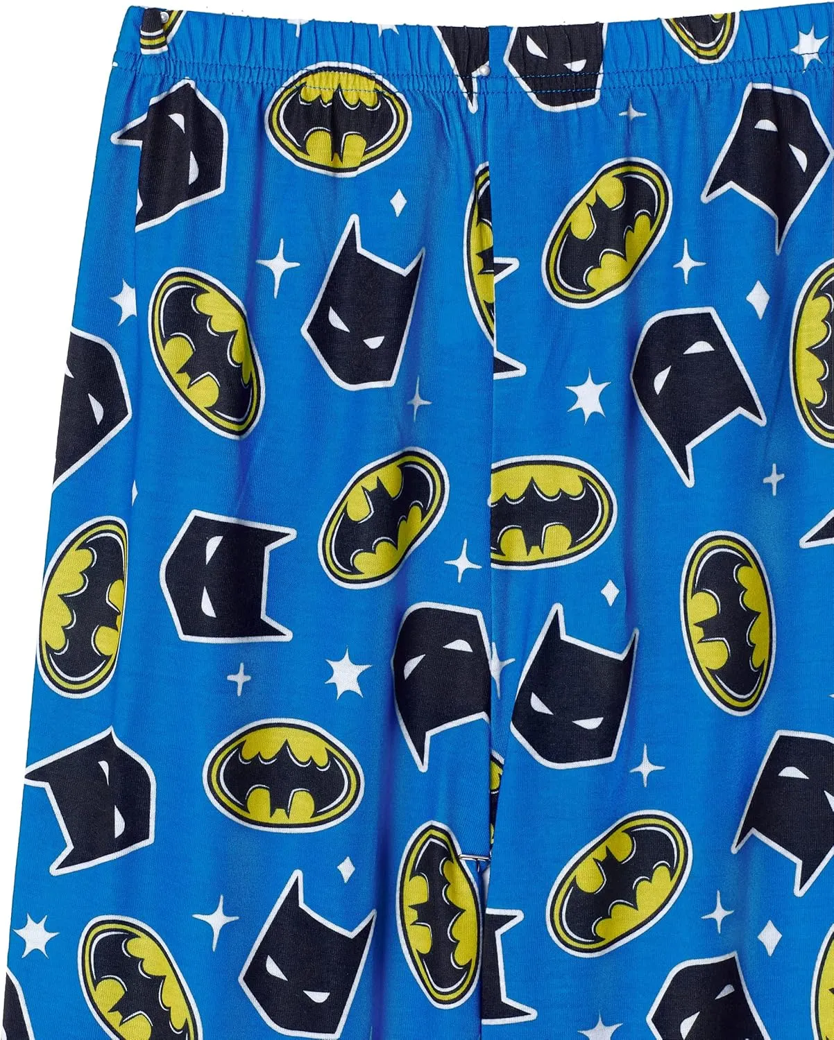 BATMAN Boys Pajamas for Kids | 4 Piece Sleepwear Sets for Boys Pajama Bottoms and Sleep Shirts for Big Boy and Toddlers