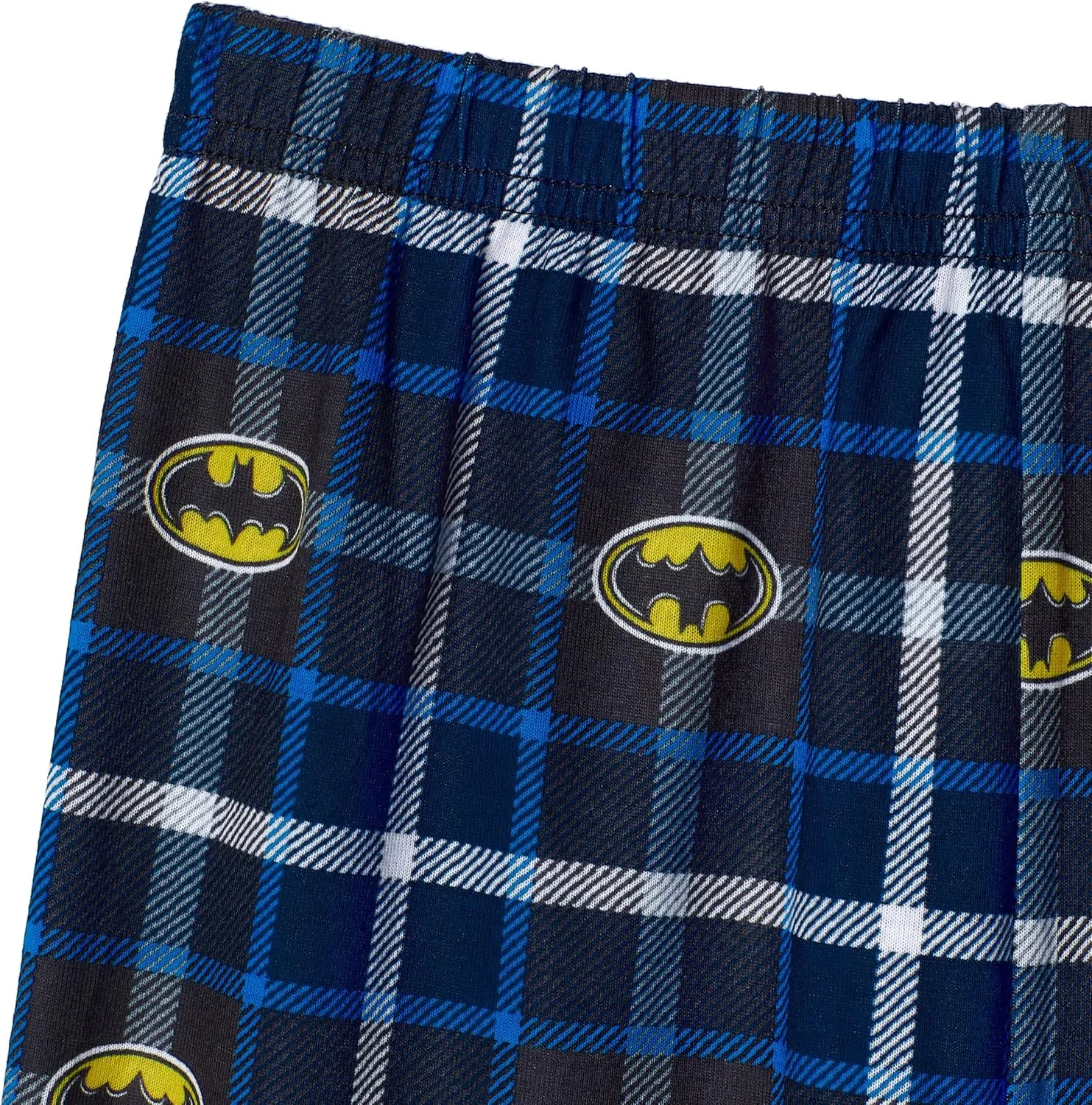 BATMAN Boys Pajamas for Kids | 4 Piece Sleepwear Sets for Boys Pajama Bottoms and Sleep Shirts for Big Boy and Toddlers