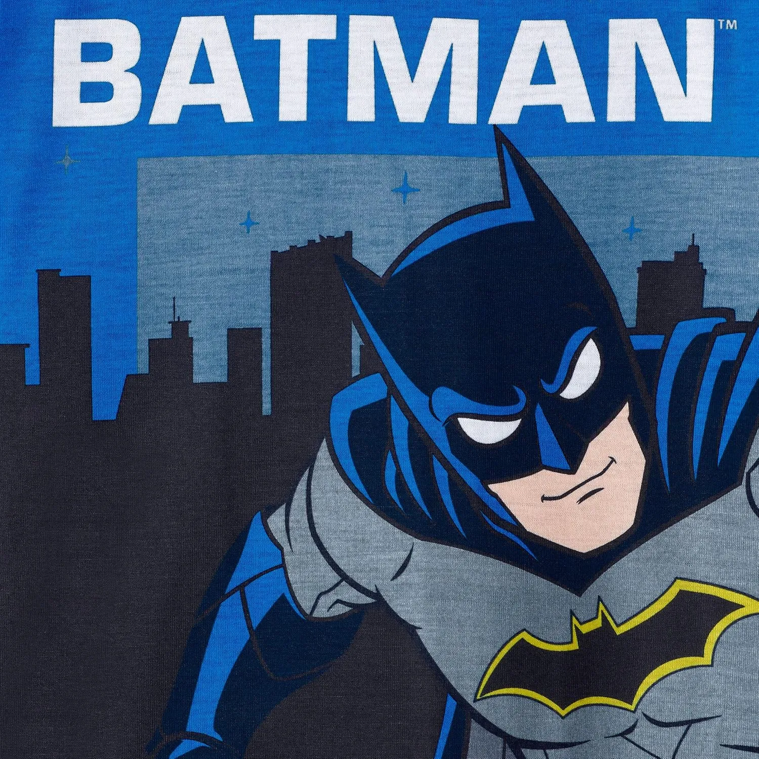 BATMAN Boys Pajamas for Kids | 4 Piece Sleepwear Sets for Boys Pajama Bottoms and Sleep Shirts for Big Boy and Toddlers