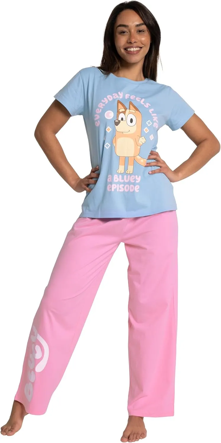 Bluey Pajamas | Women Pajamas | Cotton Ladies PJs | Womens Pajama Sets