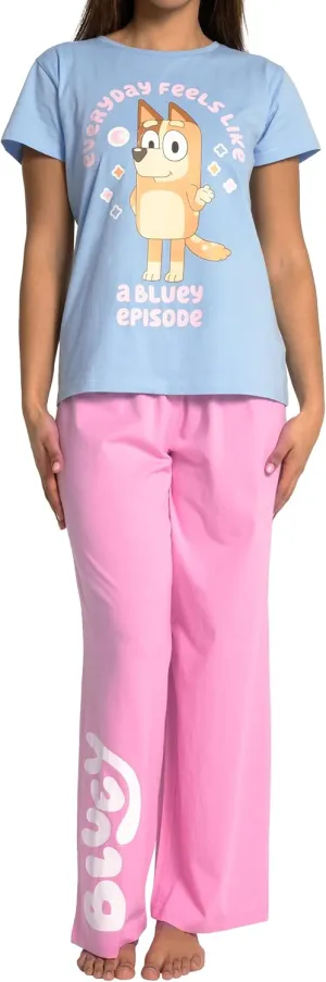 Bluey Pajamas | Women Pajamas | Cotton Ladies PJs | Womens Pajama Sets