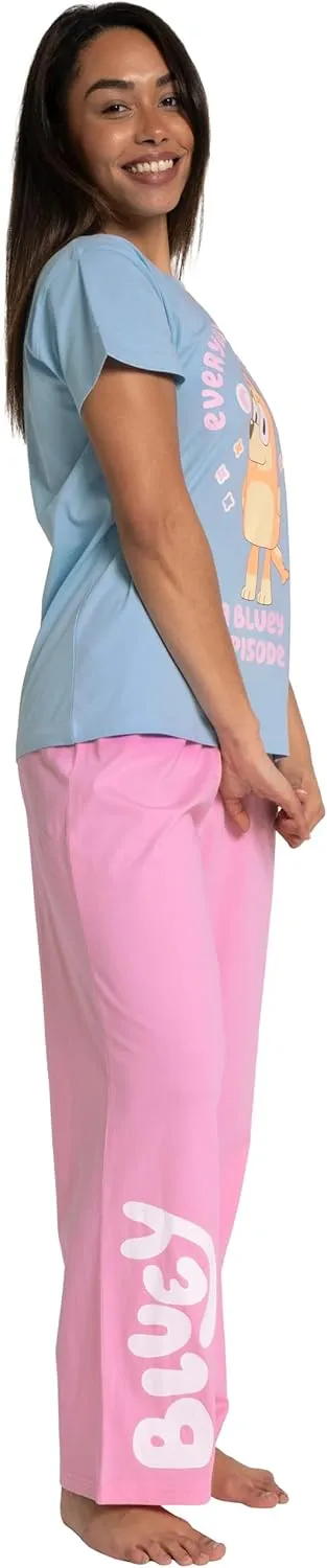 Bluey Pajamas | Women Pajamas | Cotton Ladies PJs | Womens Pajama Sets