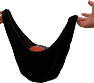 Bowling Seesaw Bag 1 Pack, CoiTek Bowling Polisher Bag, Carrier Ball Cleaner Holder Bag Bowling Cleaner Towel(Black)