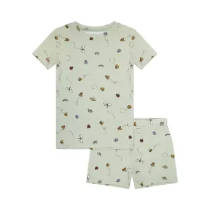 Bugs Small Ribbed Shorts Two-Piece Set
