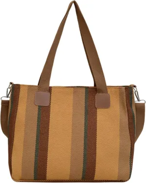 Canvas Shoulder Bags Large Handbags Satchel Work Tote Crossbody Purse Designer Tote Bag for Women