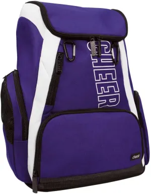 chass Cheer Large Weekender Bag - Perfect for Travel, Sports, and Everyday Use (Purple)