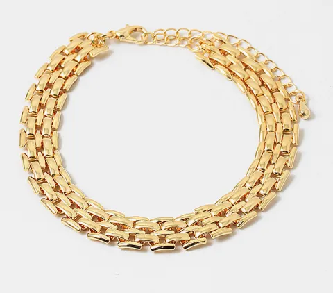 Cuatro Chain Link Bracelet