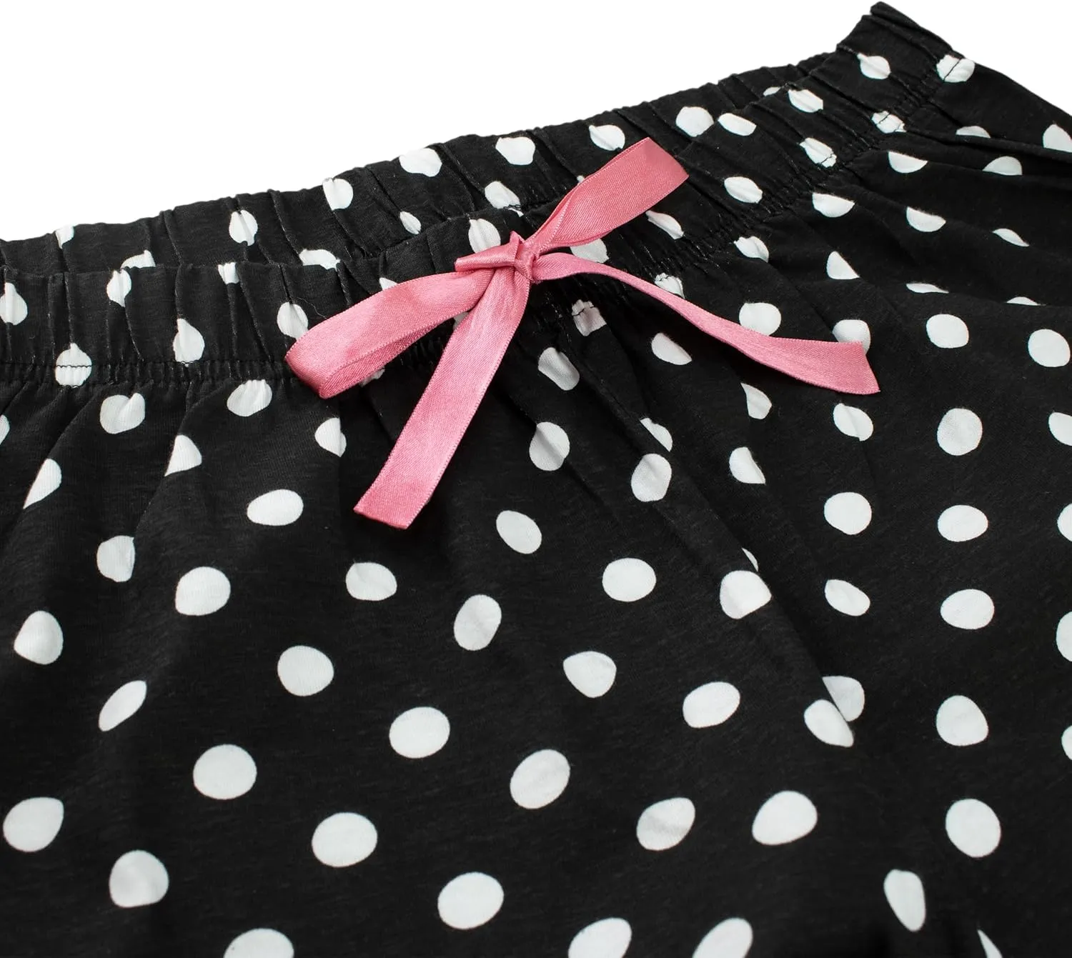 Disney Womens Pajamas | Minnie Mouse Pajama Set | Cotton Pajamas for Women