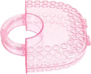 ERINGOGO Lovely Handbag Diy Adorable Plastic Diy Handbag Change Purse Fashionable Pink Bag