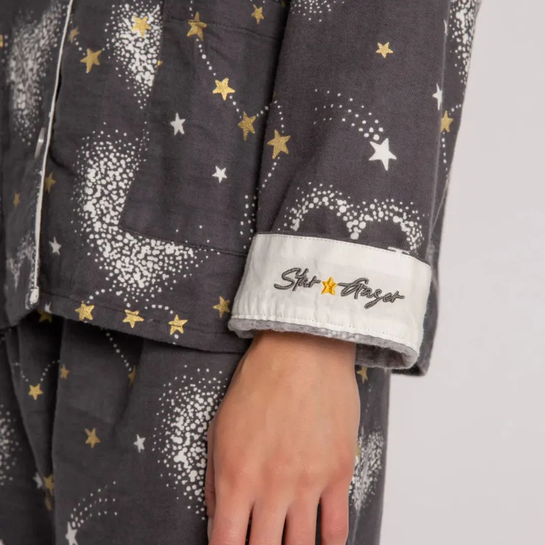 Flannel PJ Set (Pewter)
