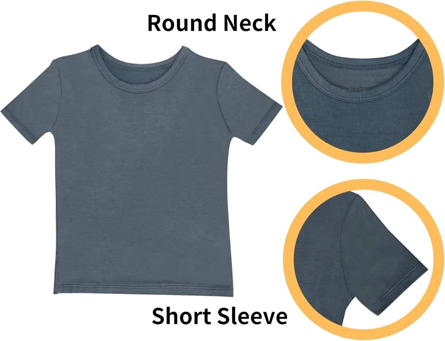 GUISBY Rayon of Bamboo Baby Toddler Kids Girls Boys Soft Short Pjs Cool Summer Pajamas 2pcs Sets