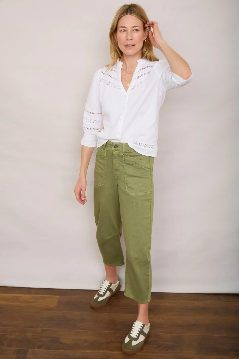 Harper Blouse - White