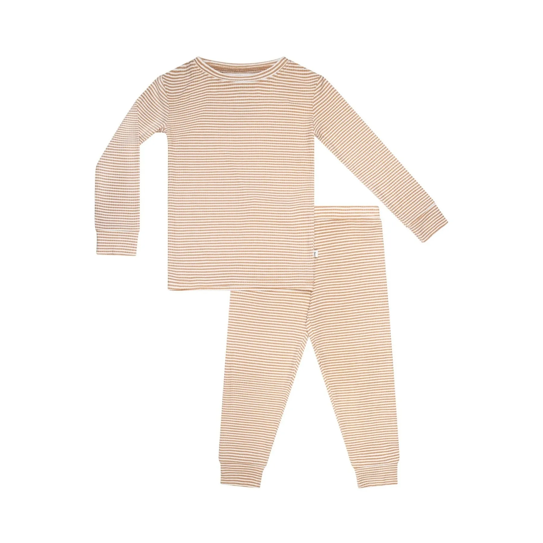 Honey Stripe Small Ribbed Two-Piece Set