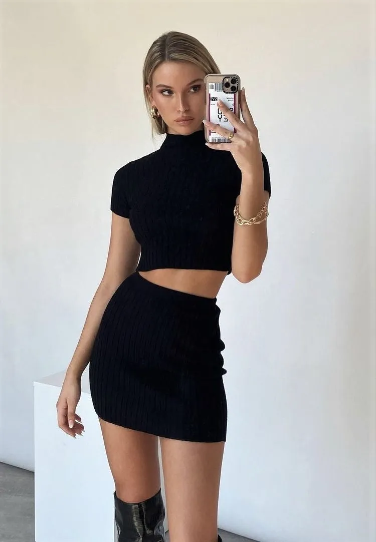 Iris Ribbed Coord Set