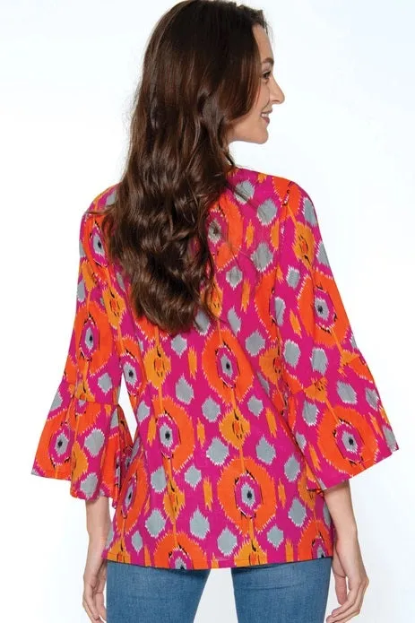 Kala Tunic - Fuchsia Multi