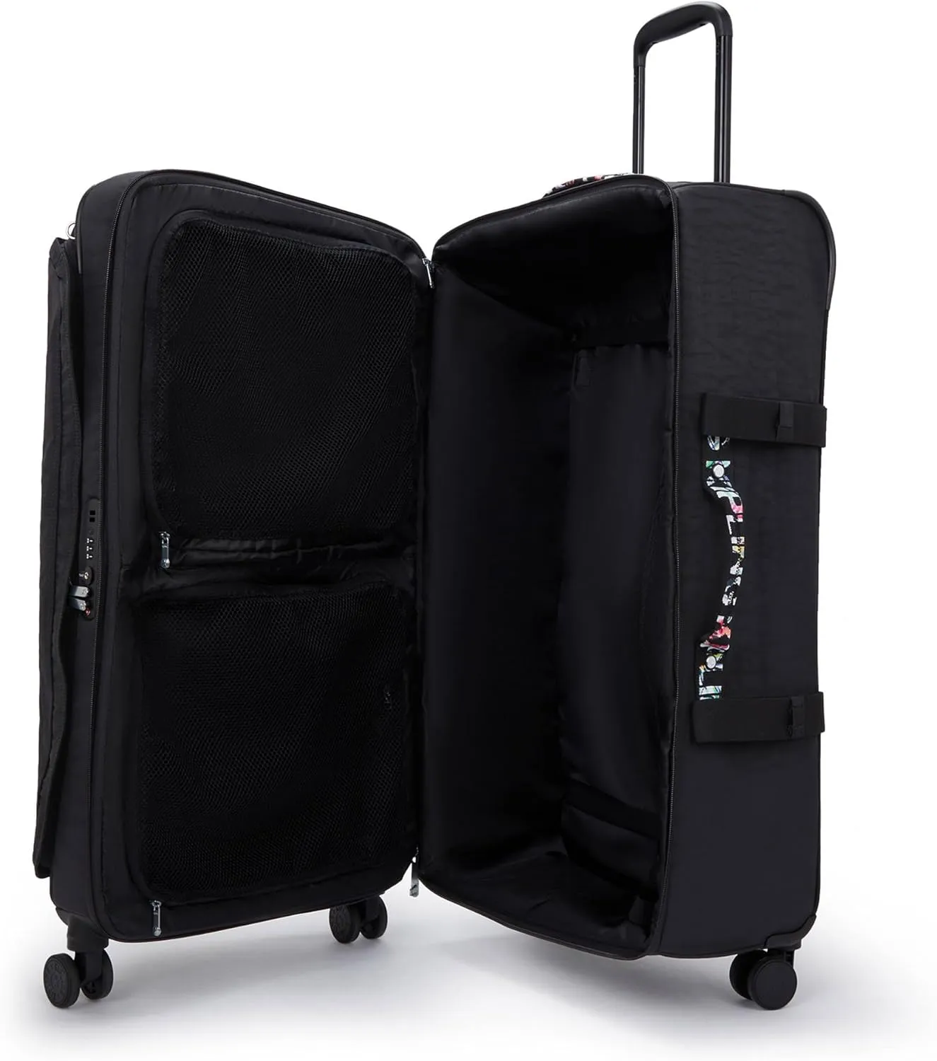 Kipling Women's Spontaneous Large 31-Inch Softside Spinner Wheel Luggage, Integrated TSA Accepted Lock