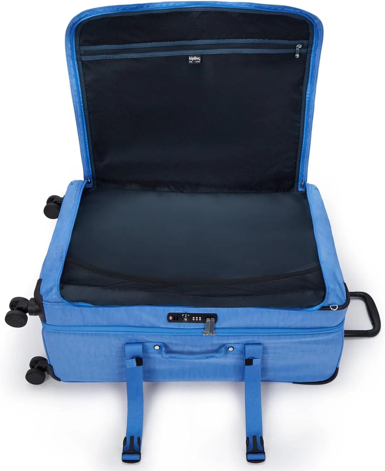 Kipling Women's Spontaneous Large 31-Inch Softside Spinner Wheel Luggage, Integrated TSA Accepted Lock