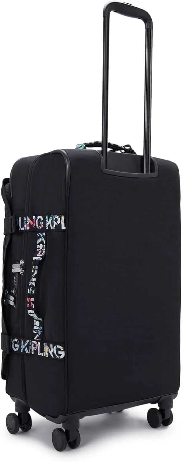 Kipling Women's Spontaneous Medium Softside Spinner Wheel Luggage, Integrated TSA Accepted Lock