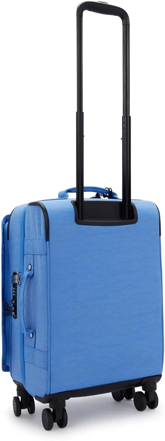 Kipling Women's Spontaneous Small Softside Spinner Wheel Luggage, Integrated TSA Accepted Lock