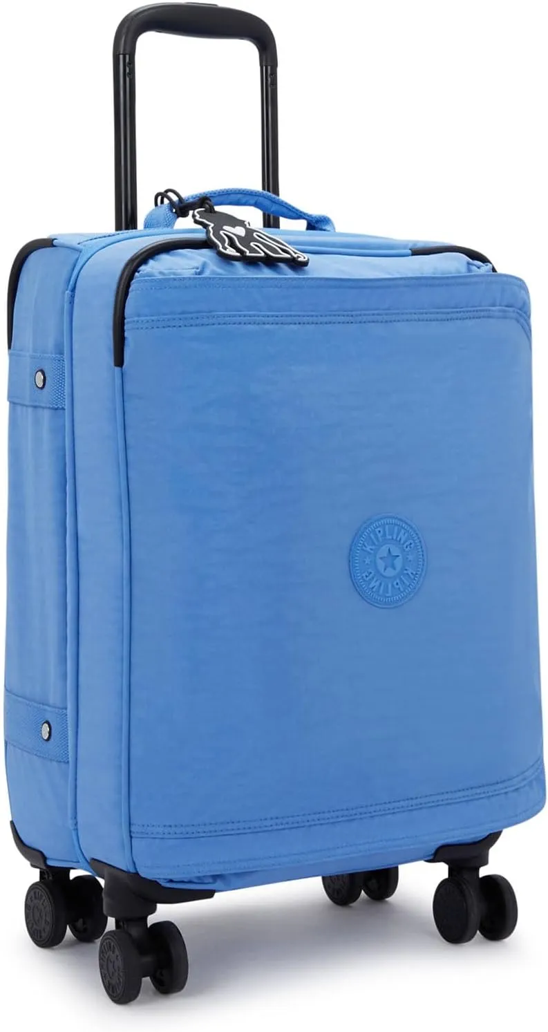 Kipling Women's Spontaneous Small Softside Spinner Wheel Luggage, Integrated TSA Accepted Lock