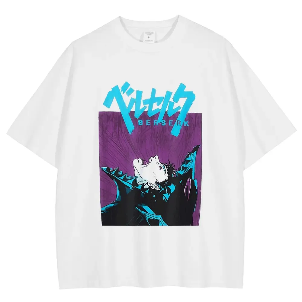 [KUJO] "Guts V6" Vintage Oversized T Shirt
