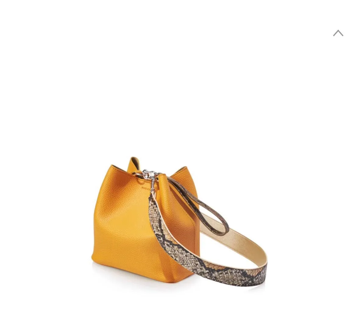 Leopard Print Bucket Bag