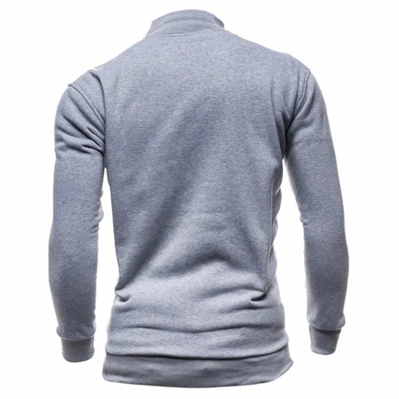 Men Turtleneck  Zip Jacket