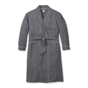 Men's Grey Flannel Robe