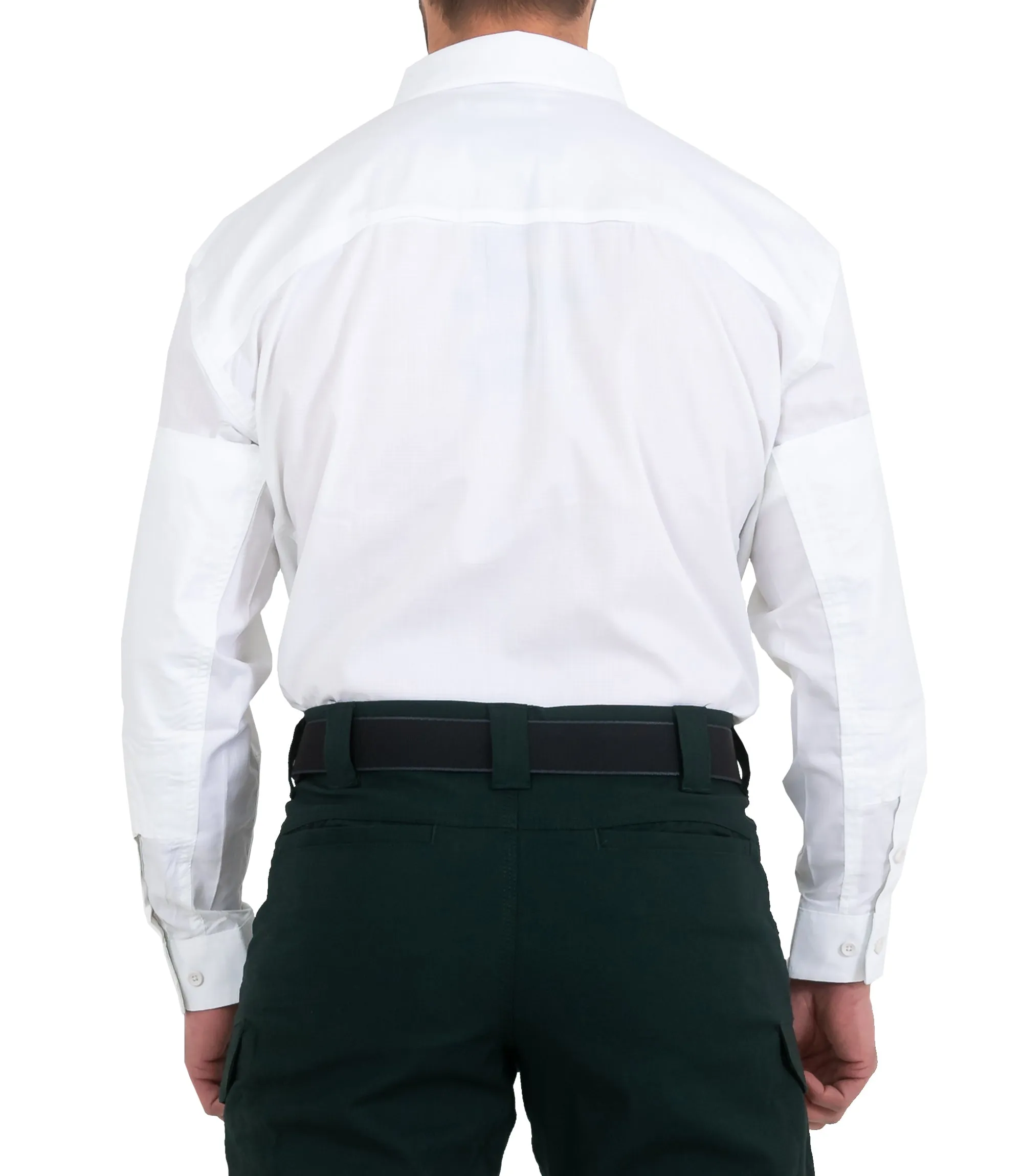 Men's V2 Tactical Long Sleeve Shirts / White
