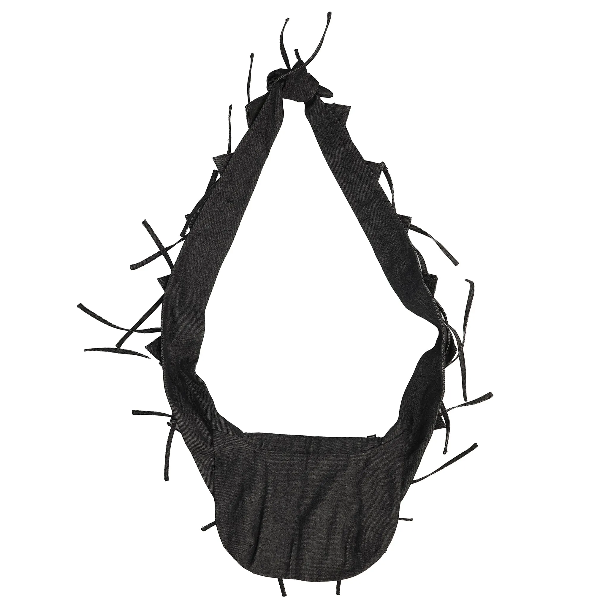 MINI TALISMAN BAG (ELONGATED STRAP) / CHARCOAL DENIM
