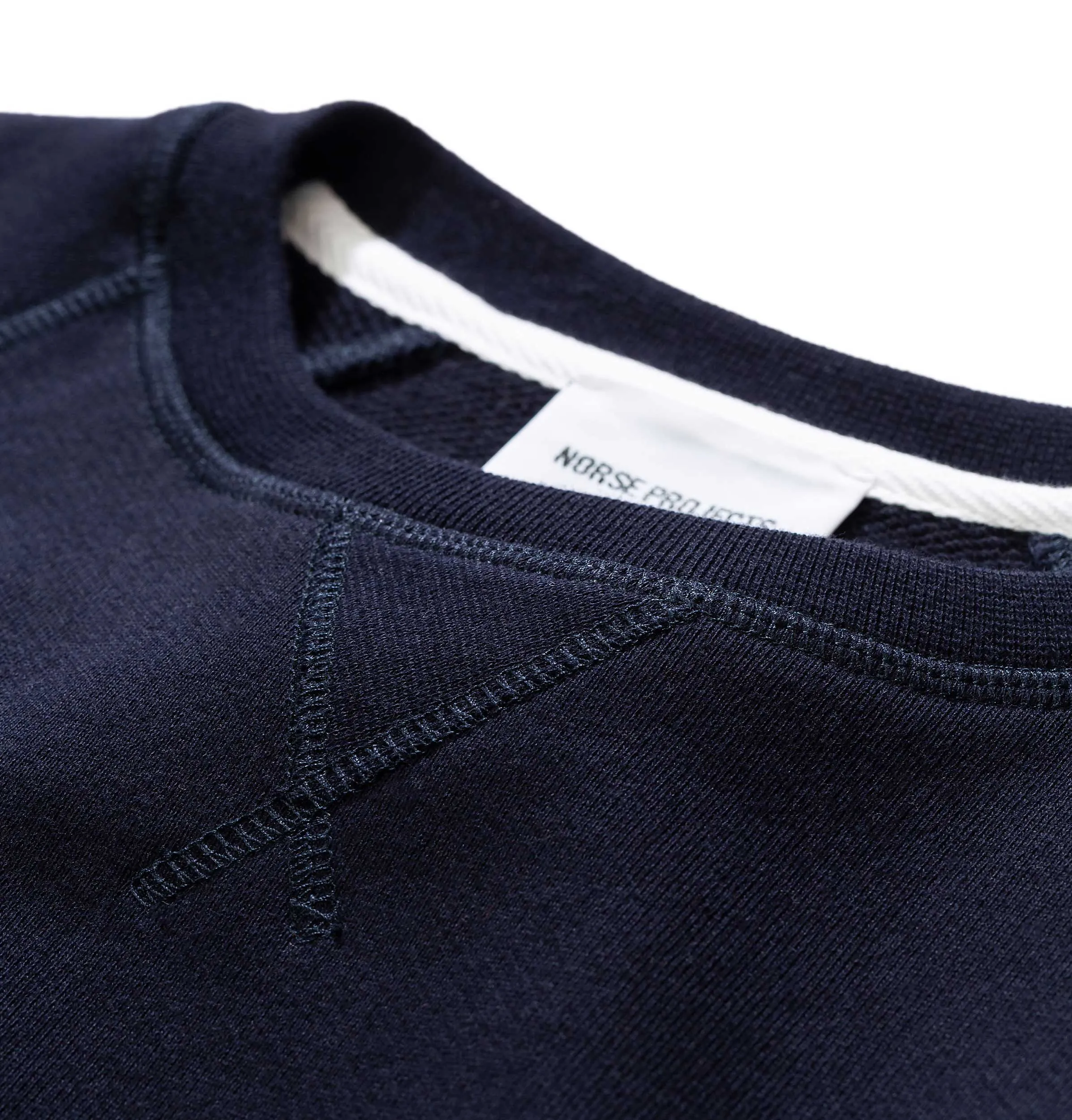 Norse Projects Ketel Ivy Wave Logo Sweatshirt – Dark Navy