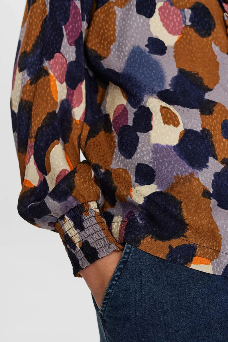 Numph - Nugrit Silky Feel Printed Blouse