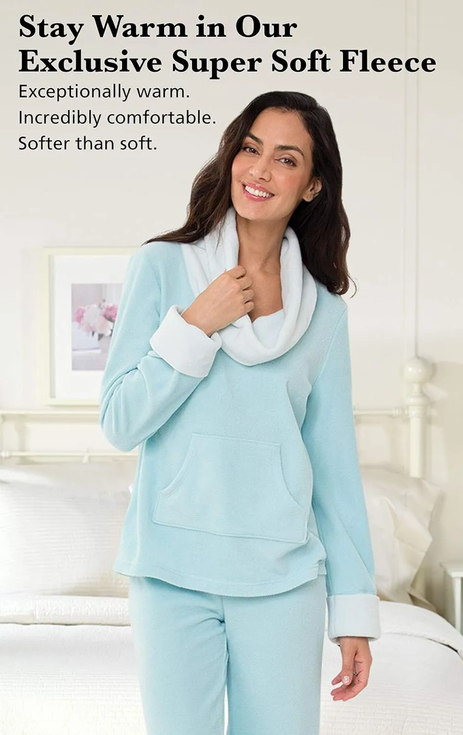 PajamaGram Fleece Womens Pajamas - Winter Pajamas For Women