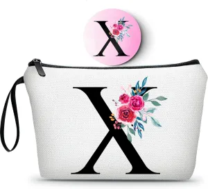 Personalized Gifts for Mom, Birthday & Mother's Day - Makeup Bag With Mirror & Travel Cosmetic Bags for Women