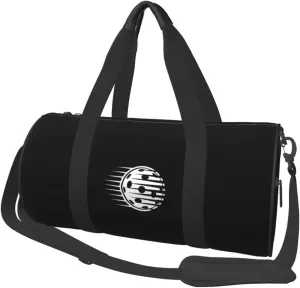 Pickleball Convertible Garment Bag with Shoulder Strap, Carry on Garment Duffel Bag for Men Women - Rolling Foldable for Travel Luggage Bags (Black)