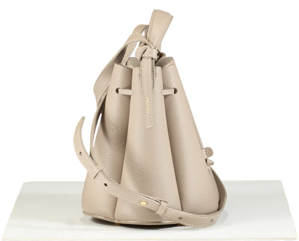 Polne Beige Taupe Numro Huit Leather Bag