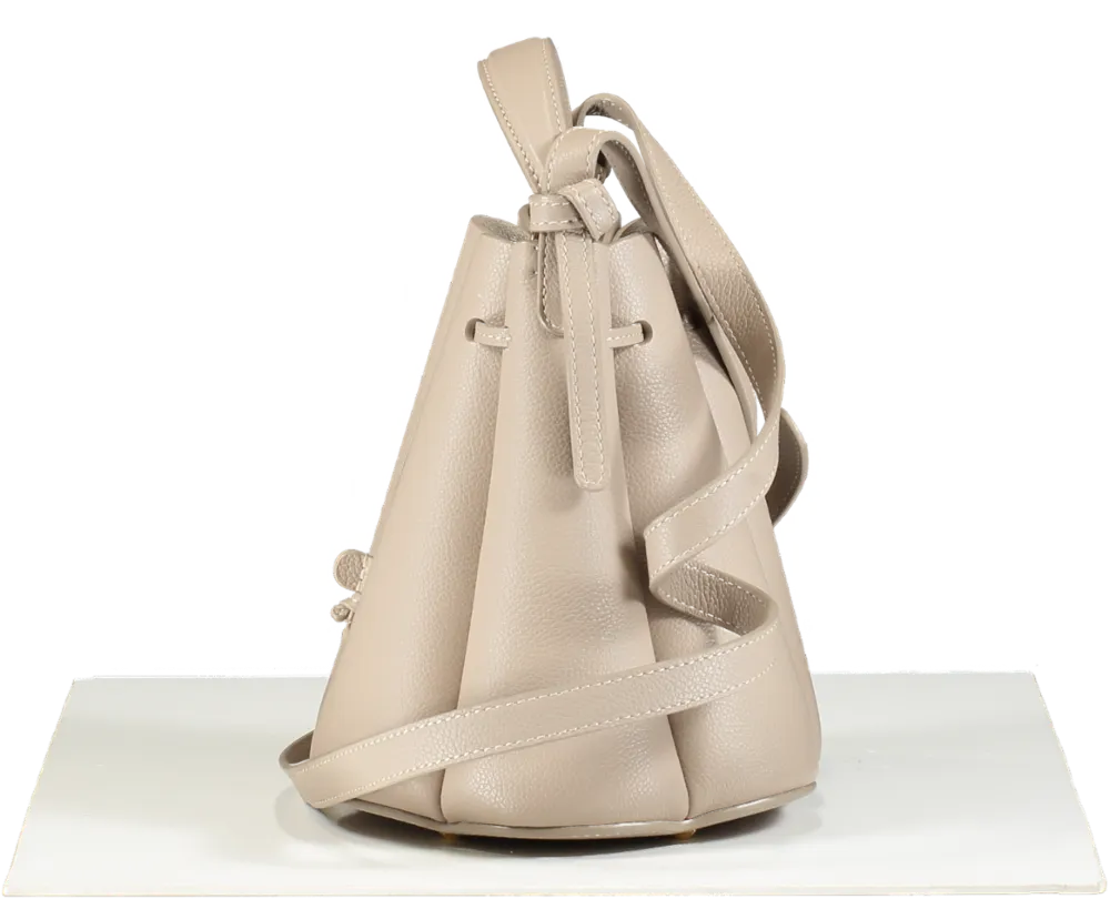 Polne Beige Taupe Numro Huit Leather Bag