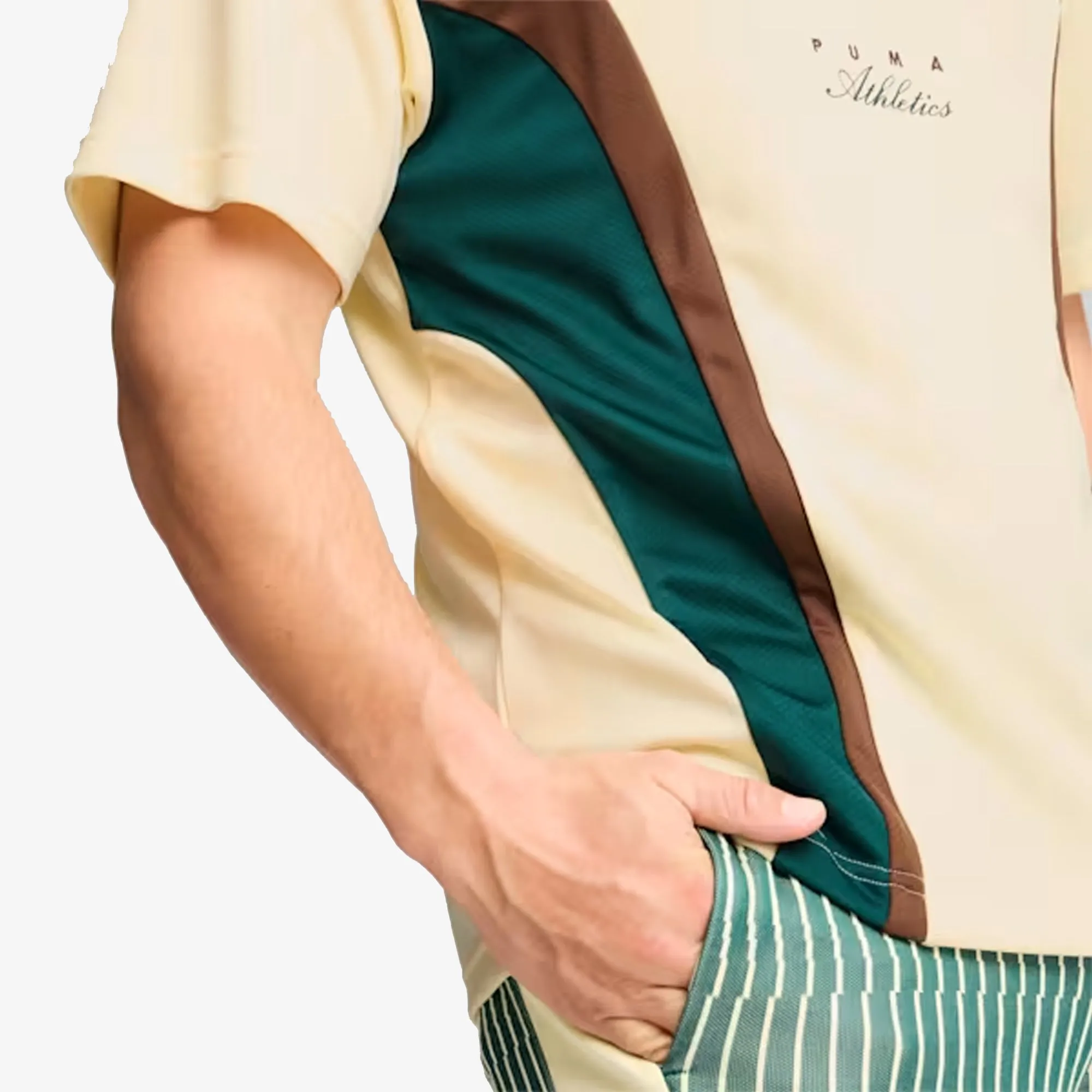 PUMA | PLAYERS LANE RELAXED FIT JERSEY { CREAMY VANILLA