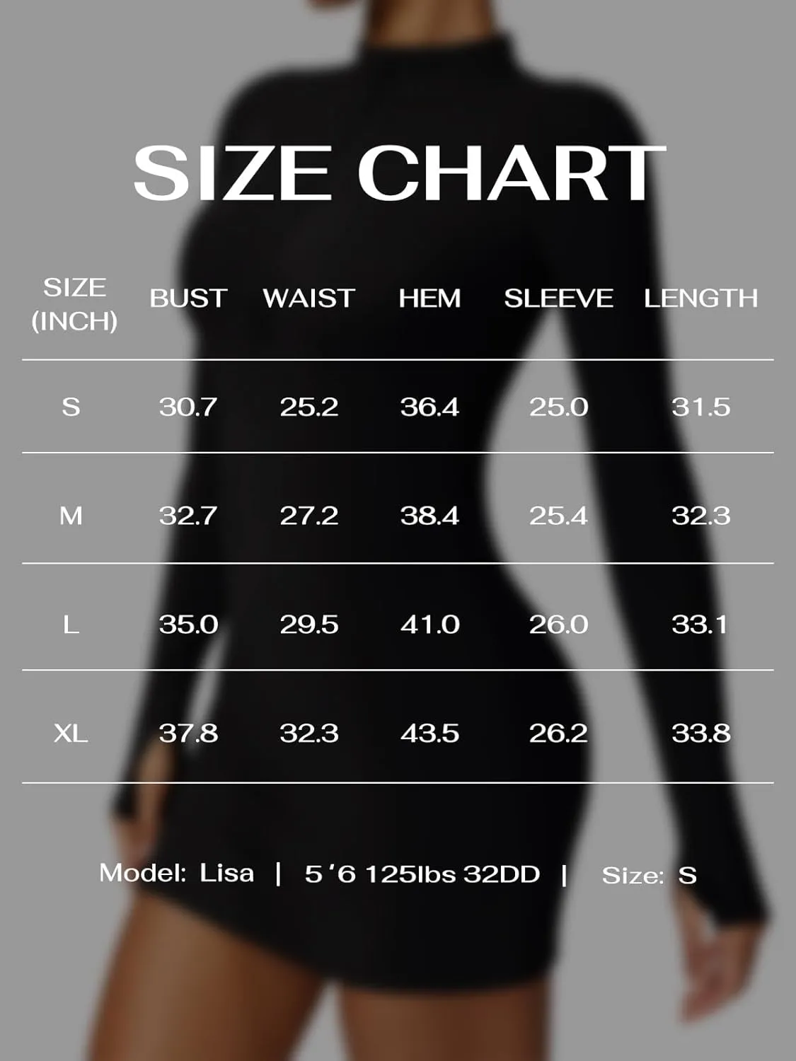 REORIA Womens Fall Casual Front Zipper Long Sleeve Dress Trendy Bodycon Mini Dresses for Women 2025
